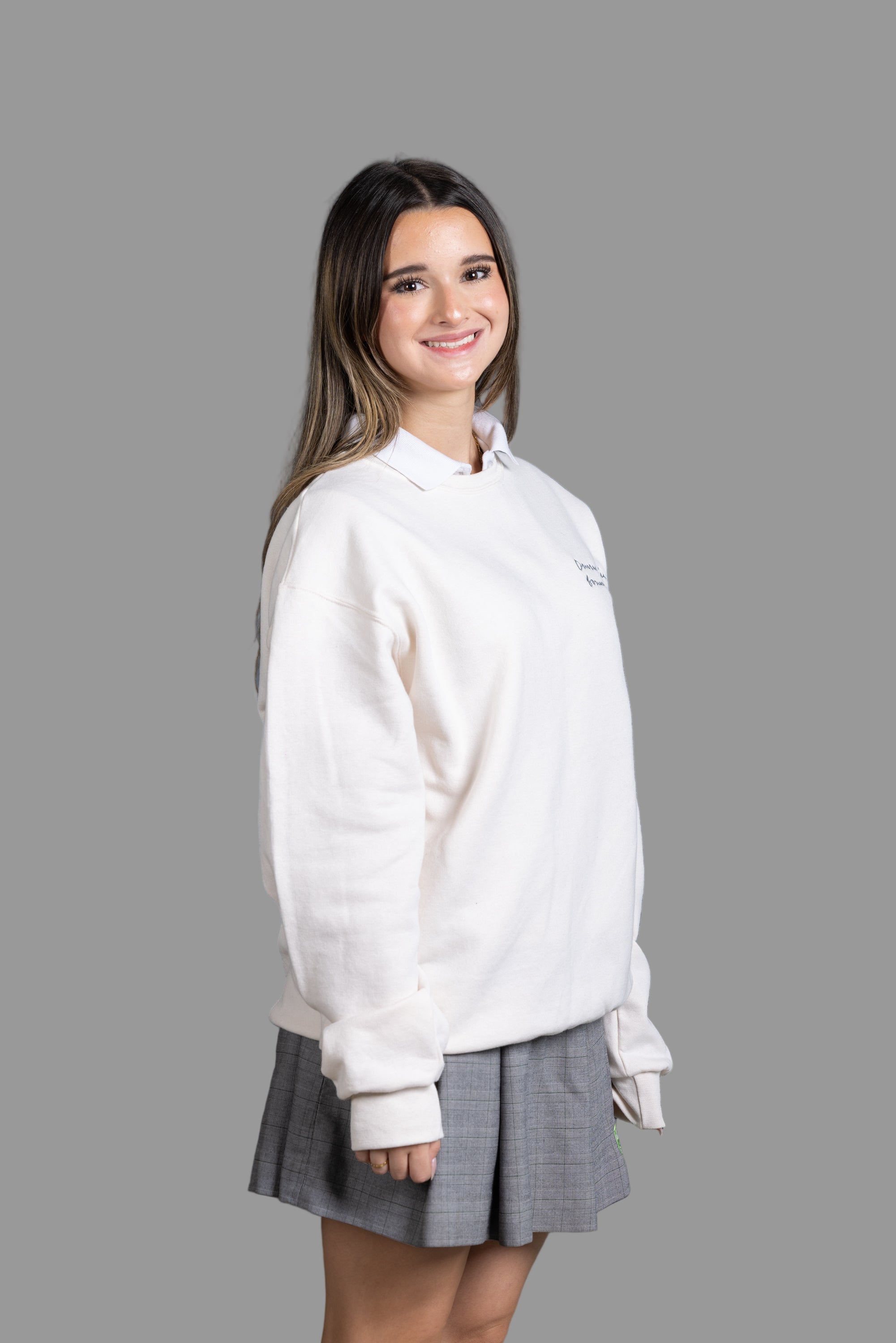 Omnia in Bonum- Crewneck Sweatshirt/Small Logo