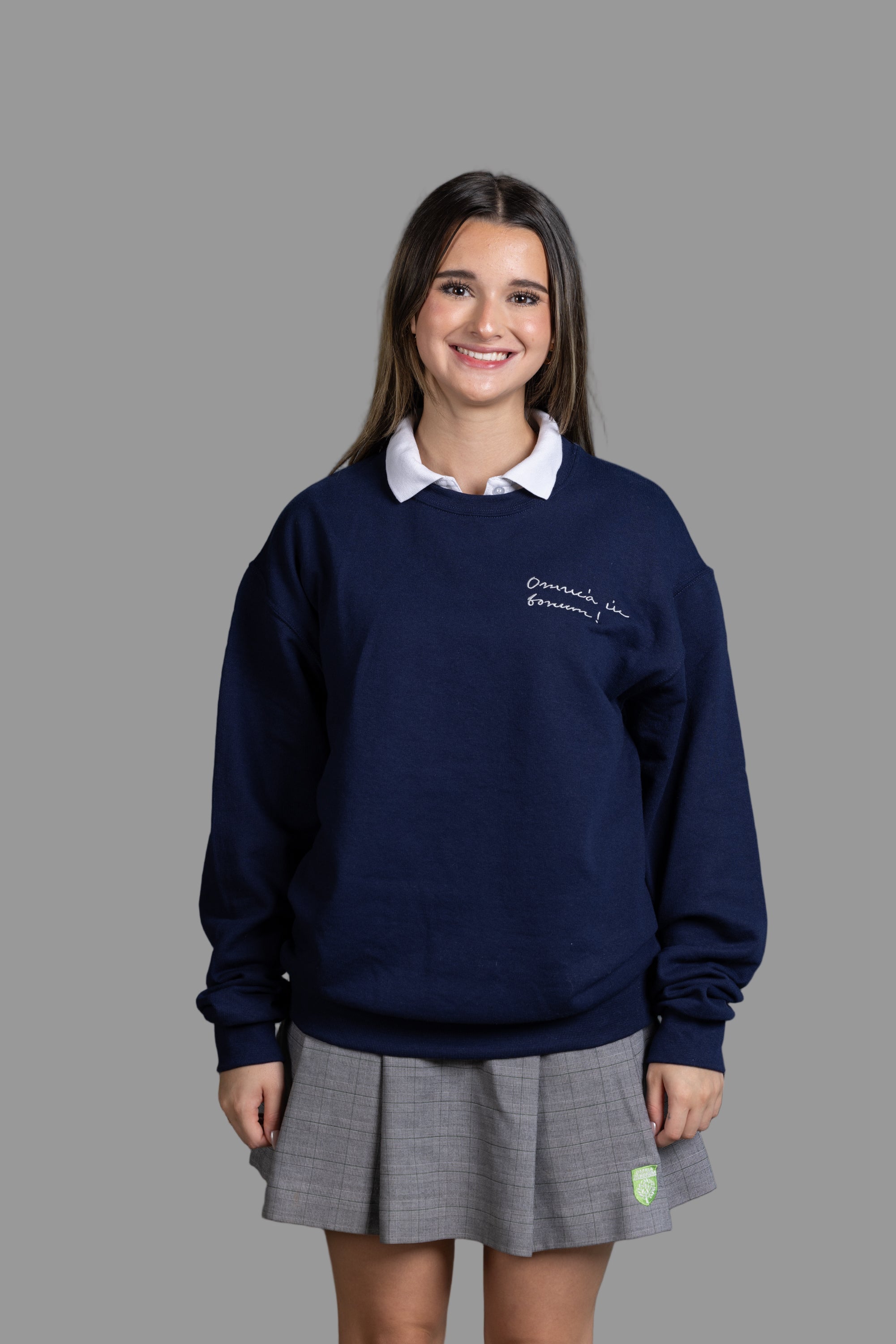 Omnia in Bonun - Crewneck Sweatshirt Youth