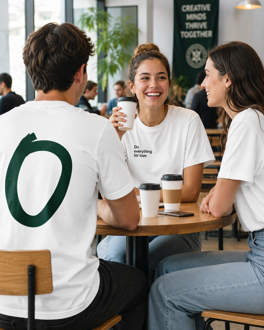 O - Double Print T-Shirt – Do Everything for Love