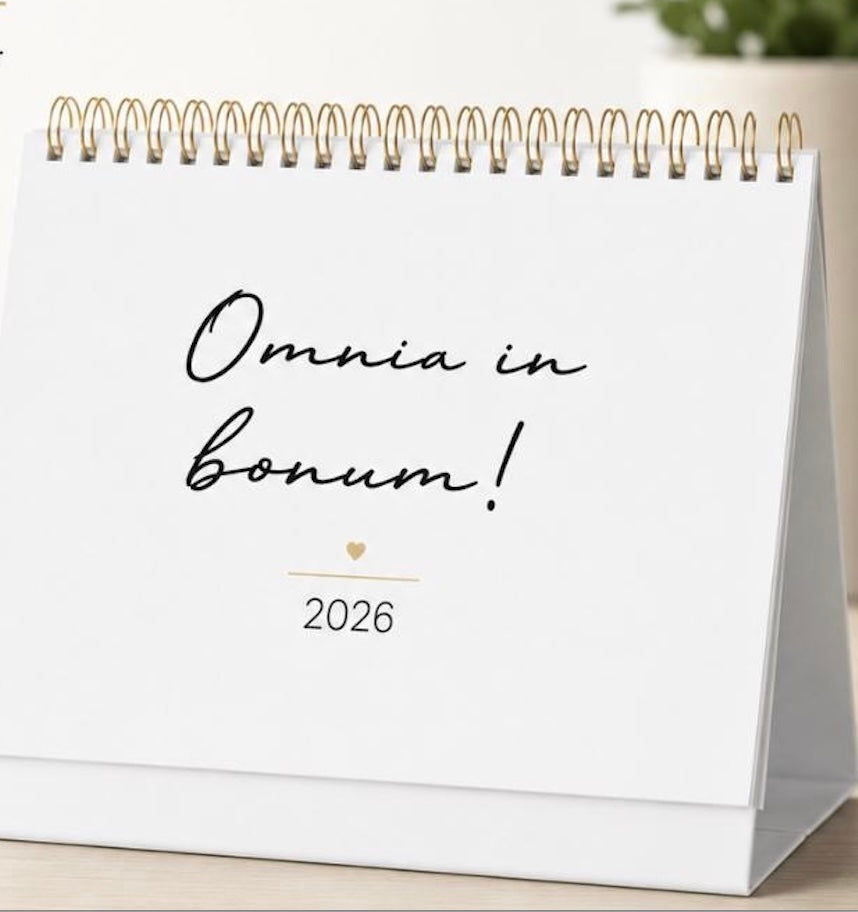 Omnia in Bomun - Desk Calendar