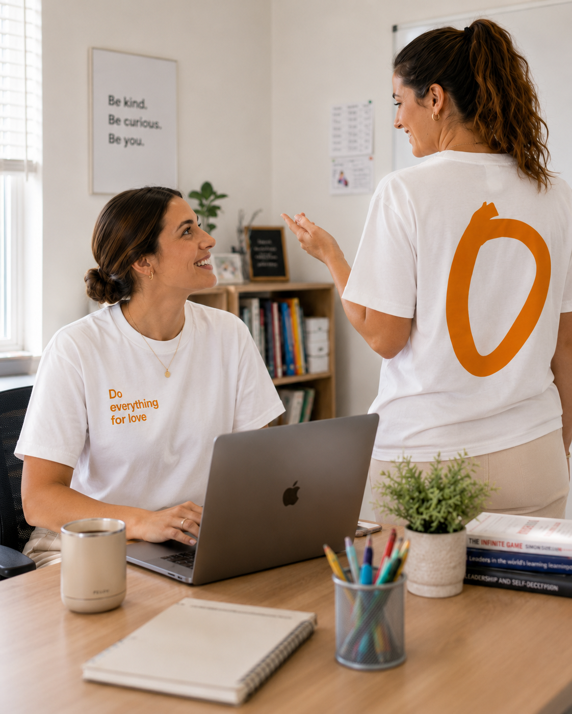 O - Double Print T-Shirt – Do Everything for Love