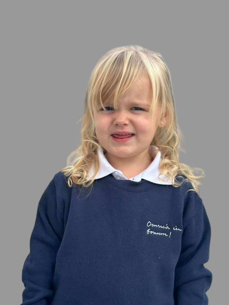 Omnia in Bonum-Crewneck Sweatshirt Toddler