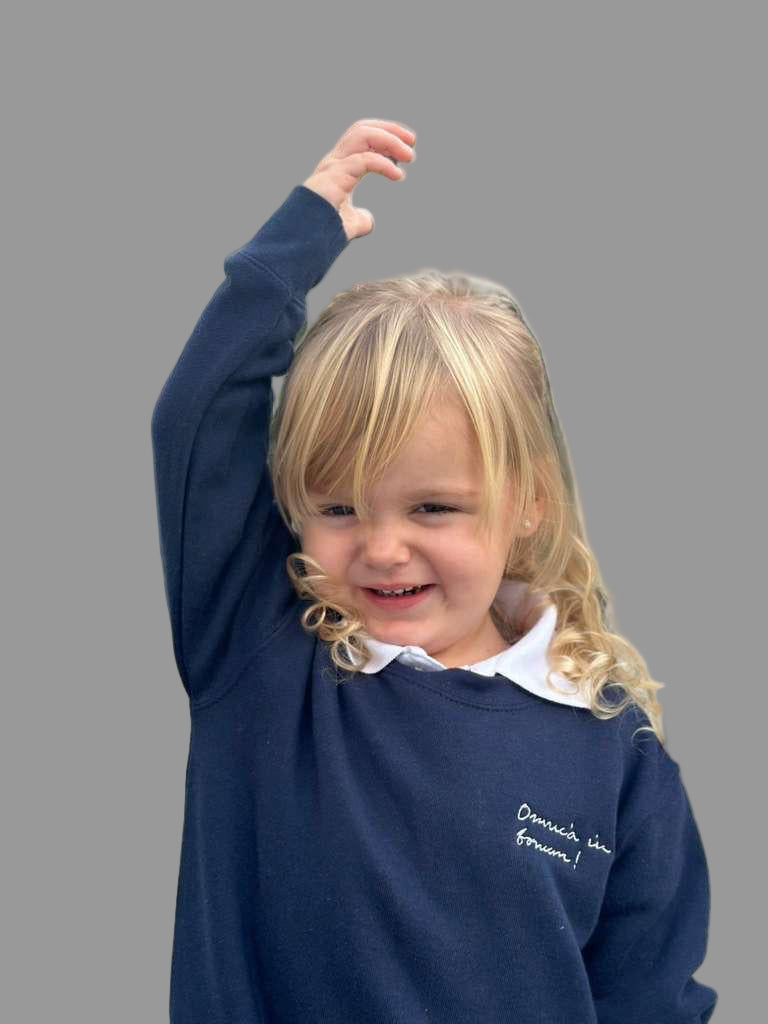 Omnia in Bonum-Crewneck Sweatshirt Toddler